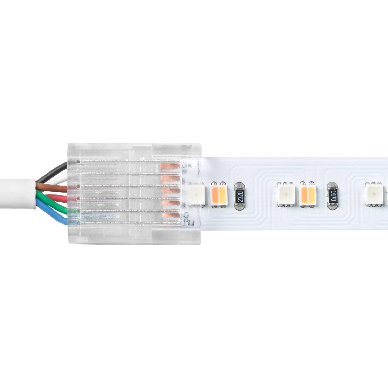 Lutron Lumaris Tape Light 6-Pin Wire/Tape Connectors (10-pack) (LU-CK1-6W)