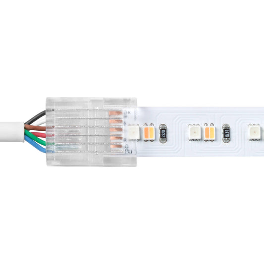 Lutron Lumaris Tape Light 6-Pin Wire/Tape Connectors (10-pack) (LU-CK1-6W)