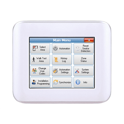 Elk Navigator 3.5 Inch LCD Touch Screen Keypad White (M1KPNAV)