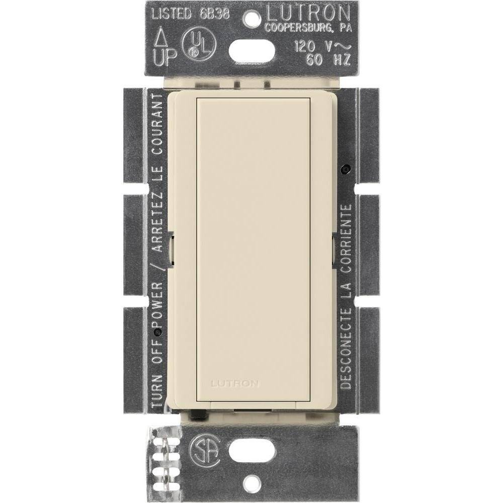 Lutron Maestro Multi-Location Companion Switch, Light Almond (MA-AS-LA)
