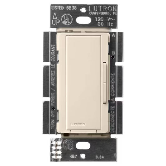 Lutron Maestro Accessory Dimmer, Light Almond (MA-R-LA-CSA)