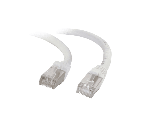 CAT6 Molded Snagless Gigabit Patch Cable, 25 Foot 7.6 m, White (MAX-C6PATCH25W)