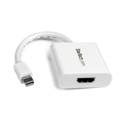Startech Mini Displayport to HDMI Adapter, White (MDP2HDW)