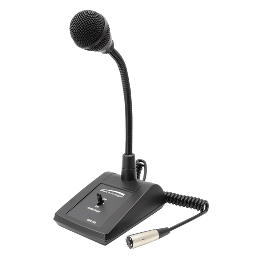 Speco Gooseneck Adjustable Desktop Microphone (SPE-MHL5S)