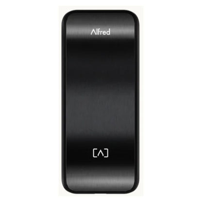 Alfred ML2 Mortise Lock with Bluetooth, RFID, Black - Smart Panel Only (ML2-BL)