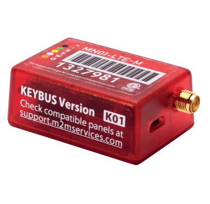 M2M LTE Cellular Communicator for DSC,Honeywell,NX,1 Input,1 Output,Dial Capture (MN01-LTE-M)