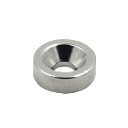 Flair Rare Earth Donut Magnet 0.400 x 1/8 Inch Thich With Screw Hole (MN400)
