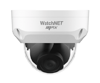 Mini domo antivandálico WatchNET IP de 4.0 MP con WDR, lente motorizada de 2,7-13,5 mm y 40 M IR (MPIX-40VDV-IRVR2)