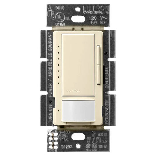 Lutron Maestro Occupancy Sensor LED+ Dimmer, Almond (MSCL-OP153M-AL)
