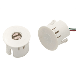Flair Recessed High Security Balanced Magnetic Contact 1/2 Inch White (MSS100-7)