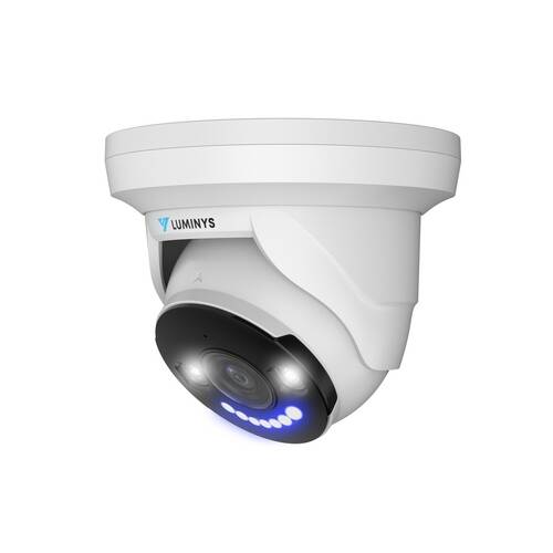 Luminys 8MP LumiLightBand IP Turret 2.8mm, IR, White-light and Colorful LEDs (LM-N3T-8BA2)