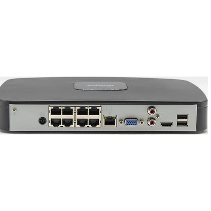 Dahua IP Kit 8-CH NVR 2TB, 6 x 4MP Starlight Mini Black Eyeball Cameras (NB484E62B)