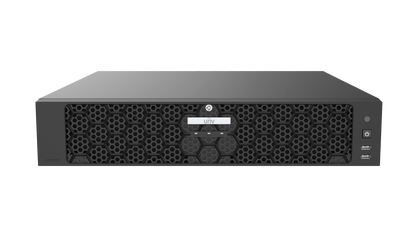 Uniview 64 Channel 8 SATA HDD NVR Network Video Recorder IQ Series (NVR508-64E-R-IQ)