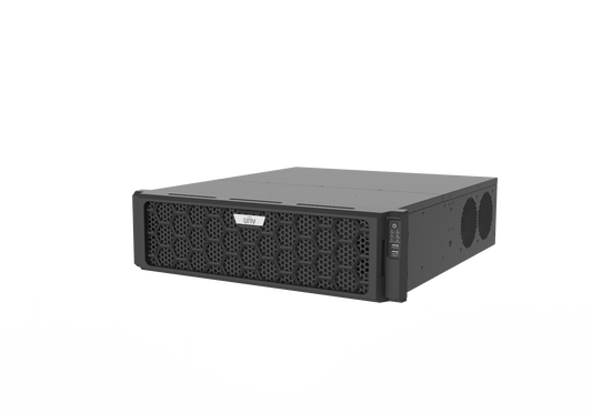 Uniview UNV 128 Channel 4K NVR, 16 SATA Ports, Hot Plug HDD, 4 NIC (NVR516-128E-R)