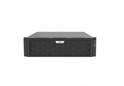 Uniview UNV 128 Channel 4K NVR, 16 SATA Ports, Hot Plug HDD, 4 NIC (NVR516-128E-R)