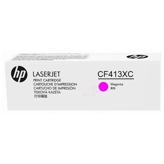 Cartucho de tóner láser original de alto rendimiento HP 410X - Magenta