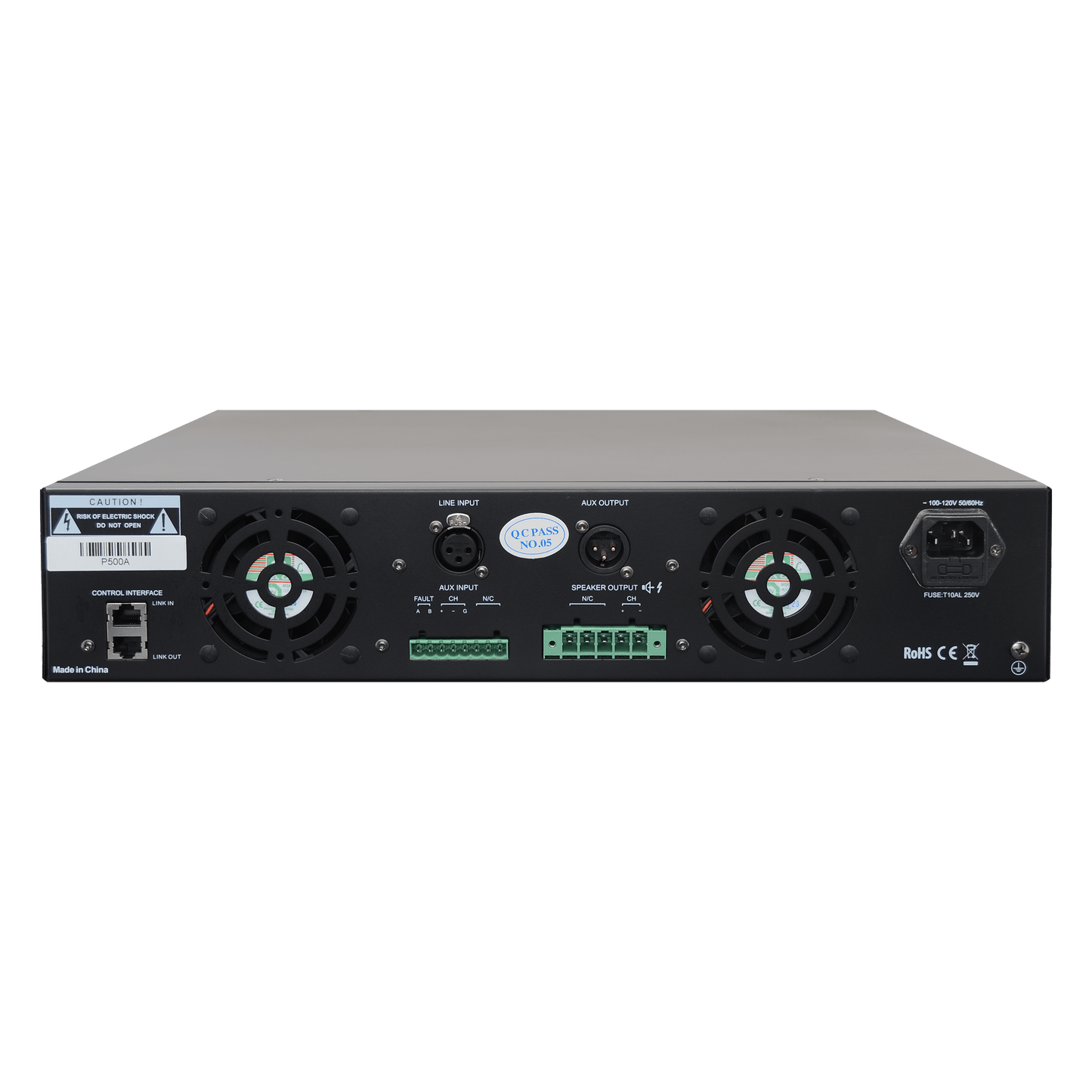 Speco 500W Class D Power Amplifier (SPE-P500A)