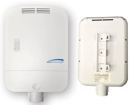 Speco Outdoor PoE Switch, IP65 Enclosure, 8 Ports PoE + 1 Uplink, PS incl (SPE-P8S9O)