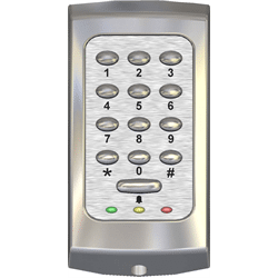 Paxton TOUCHLOCK K75 Stainless Steel Keypad, UL Approved (PAX-372-110-US)