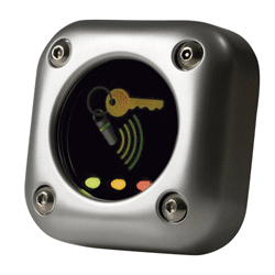 Paxton Proximity Metal Reader, Brushed Aluminum, UL approved (PAX-390-747-US)
