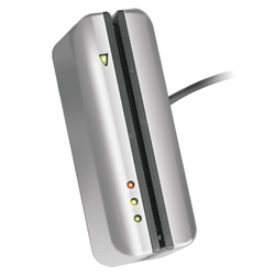 Paxton CardLOCK Magnetic Stripe Reader, Satin chrome (PAX-409-711SC-US)