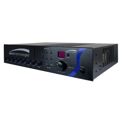 Speco 120W PA Mixer Amplifier with Module Bay (SPE-PBM120A)