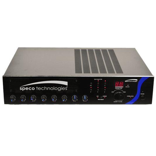 Speco 240W PA Mixer Amplifier with Module Bay (SPE-PBM240A)