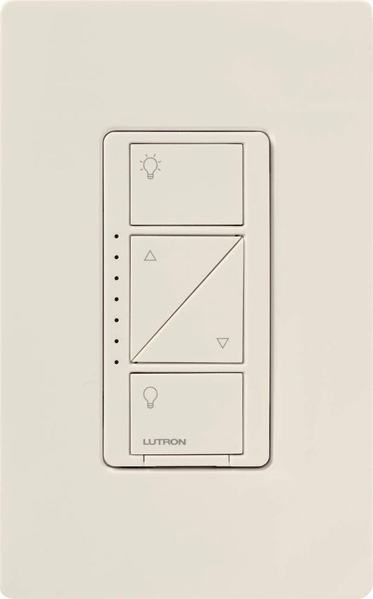 Lutron Caseta Wireless In-Wall Dimmer, Light Almond (PD-6WCL-LA-C)
