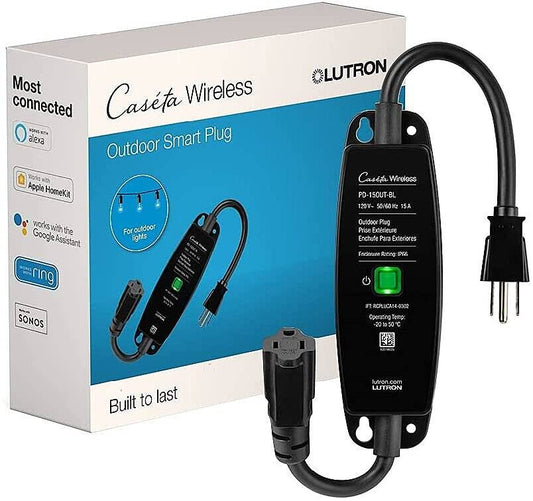 Lutron Caseta Outdoor Smart Plug (PD-15OUT-BL)
