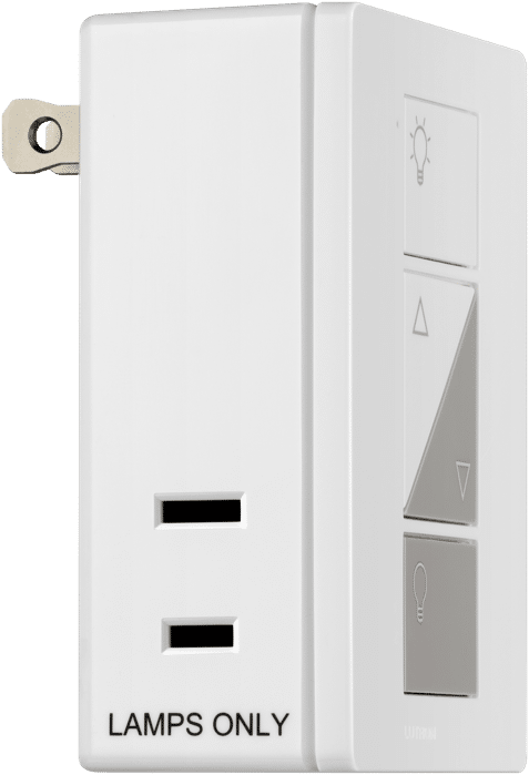 Lutron Caseta Wireless Plug-in Lamp Dimmer (PD-3PCL-WH-C)