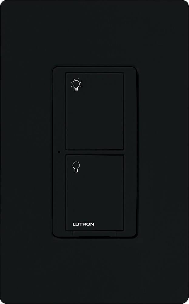 Lutron Caseta Wireless PRO 5A In-Wall, Dual Voltage, No Neutral Switch, Black (PD-5WS-DV-BL)