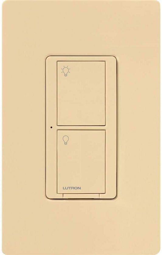 Lutron Caseta Wireless 6A In-Wall Switch, Ivory (PD-6ANS-IV)