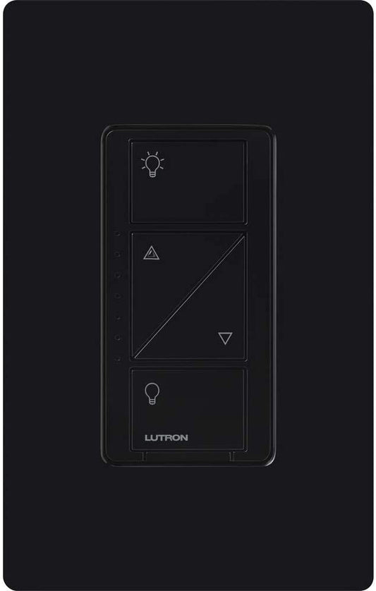 Lutron Caseta Wireless In-Wall Dimmer, Black (PD-6WCL-BL-C)