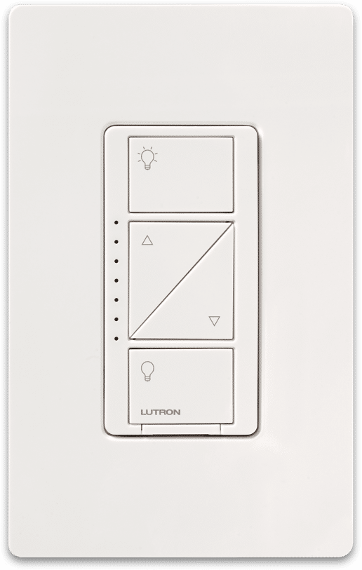 Lutron Caseta Wireless In-Wall Dimmer, White (PD-6WCL-WH-C)