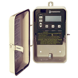 Intermatic P1353ME Digital Pool Timer With Heater Cut Off Plastic Enclosure (PE153P)