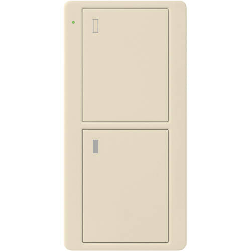 Lutron Pico Remote with LED, Light Almond (PJ2-2B-GLA-L02)