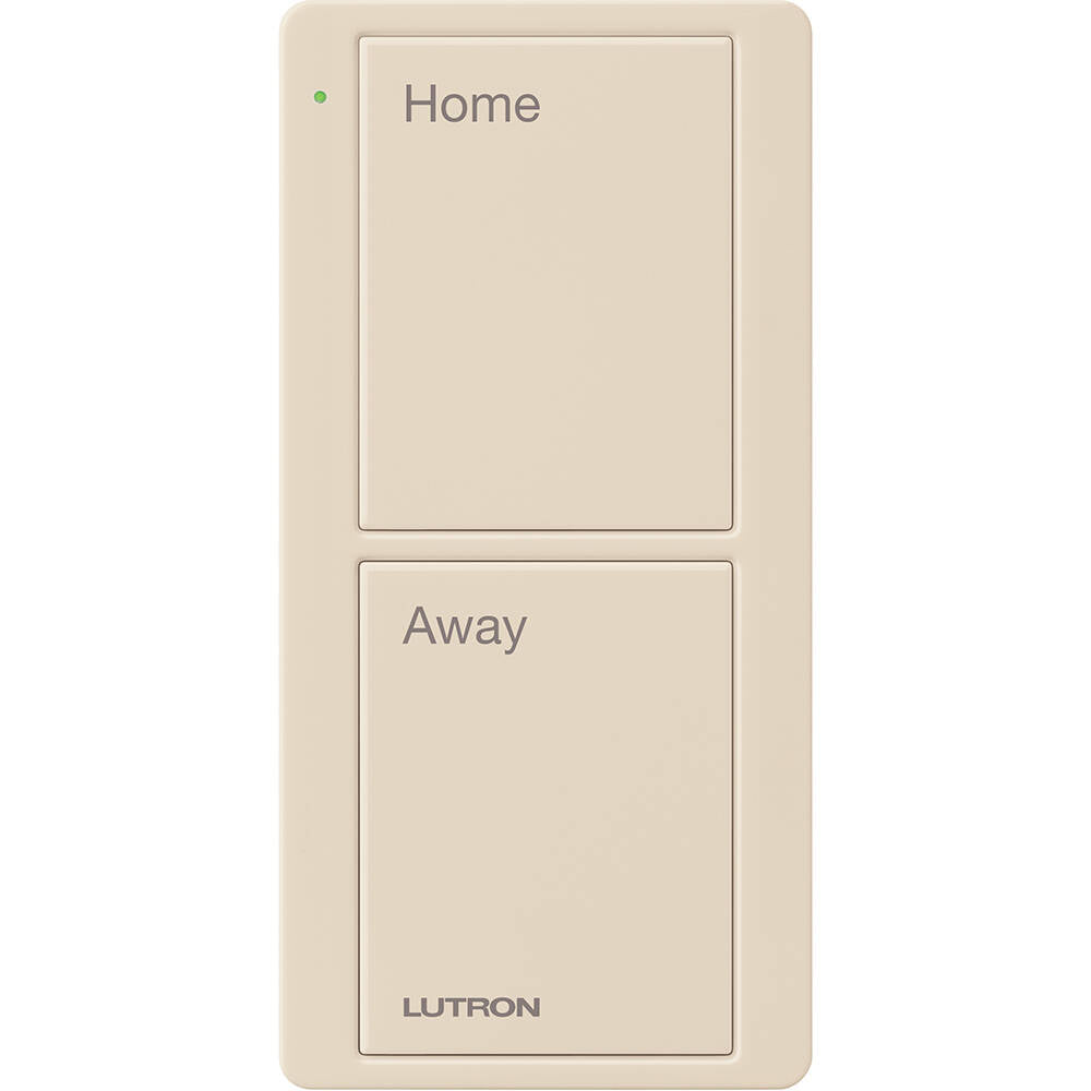 Lutron Pico Remote 2 Button Entrance Scene, Light Almond (PJ2-2B-GLA-P01)