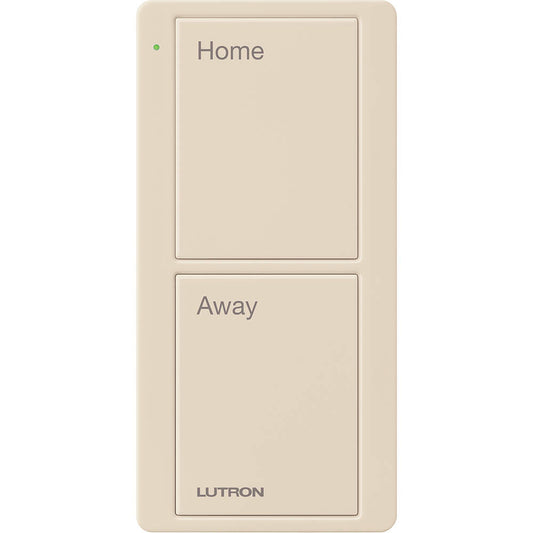 Lutron Pico Remote 2 Button Entrance Scene, Light Almond (PJ2-2B-GLA-P01)