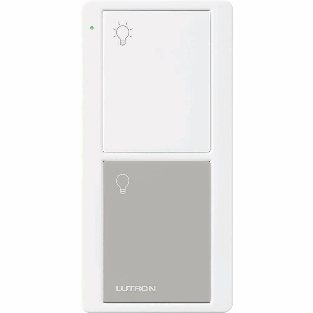 Lutron Pico Remote with LED, Gray (PJ2-2B-GWG-L01)