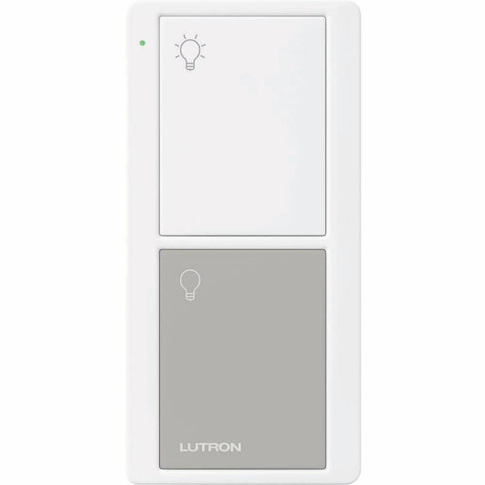 Lutron Pico Remote with LED, Gray (PJ2-2B-GWG-L01)