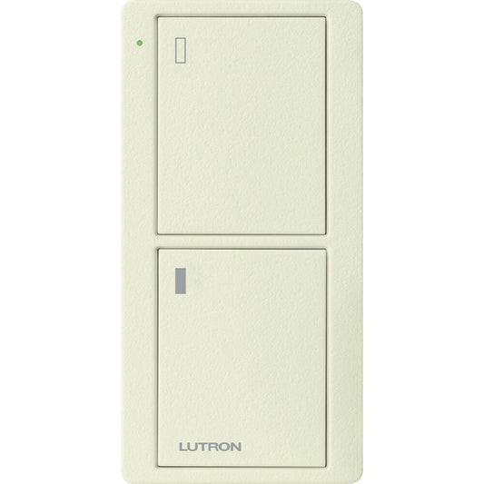 Lutron Pico Remote 2 Button Power Icon, Biscuit (PJ2-2B-TBI-L02)