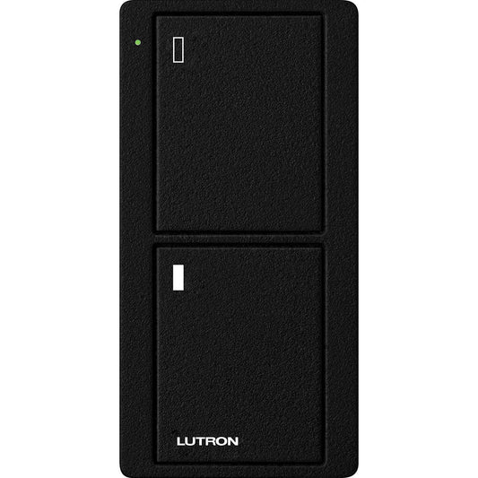 Lutron Pico Remote 2 Button Power Icon, Midnight (PJ2-2B-TMN-L02)