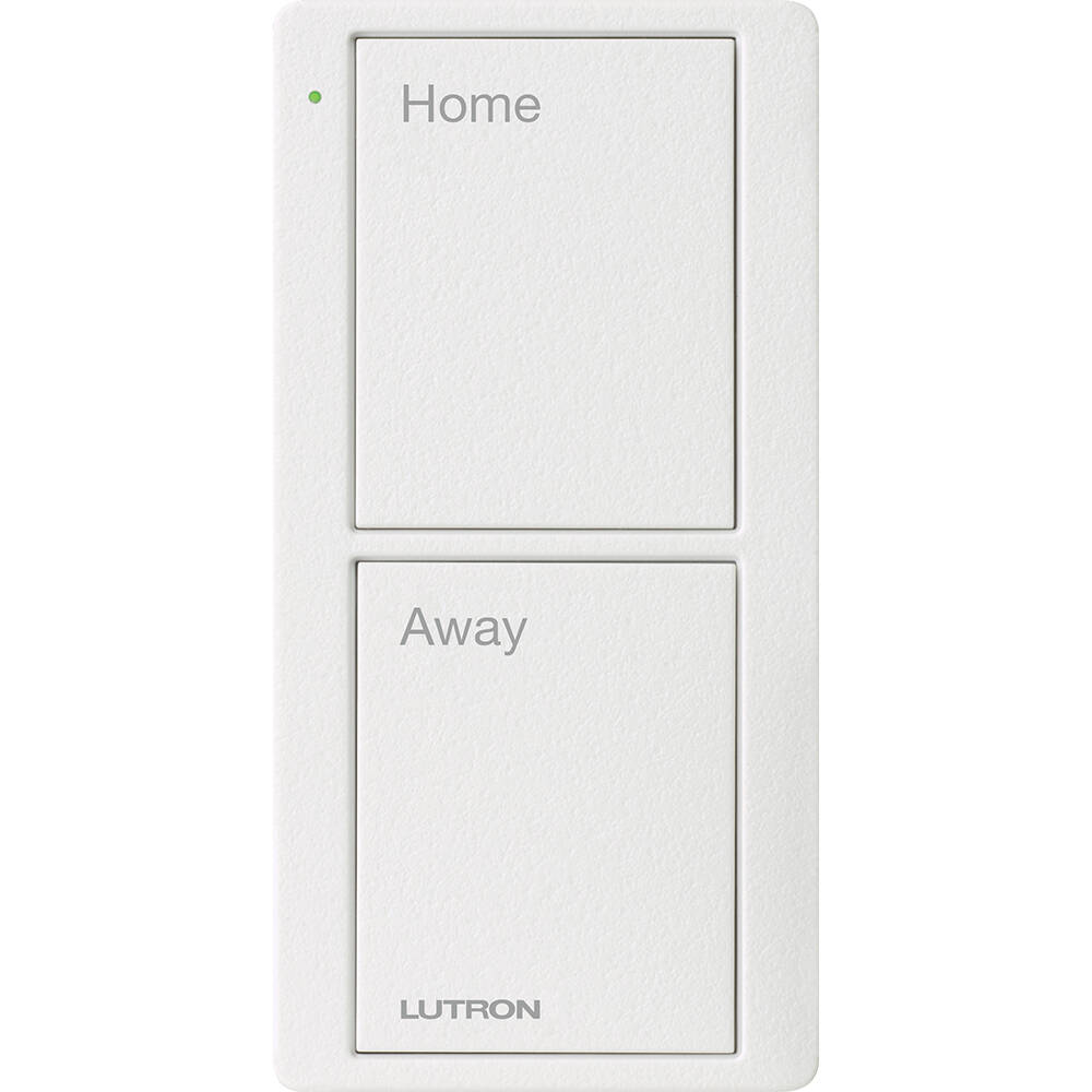 Lutron Pico Remote 2 Button Entrance Scene, Snow (PJ2-2B-TSW-P01)