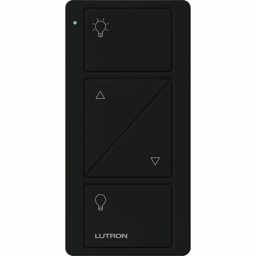 Lutron Pico Remote with LED, Black (PJ2-2BRL-GBL-L01)