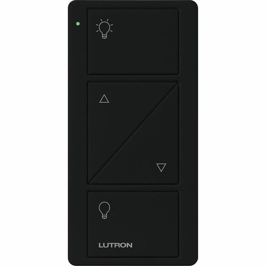 Lutron Pico Remote with LED, Black (PJ2-2BRL-GBL-L01)