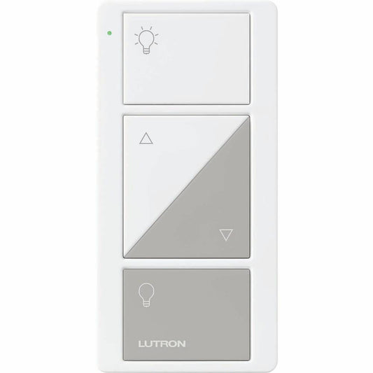 Lutron Pico Remote with LED, Gray (PJ2-2BRL-GWG-L01)