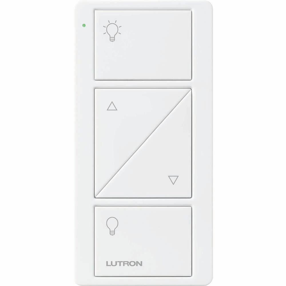 Lutron Pico Remote 2 Button Raise Lower, White (PJ2-2BRL-GWH-L01)