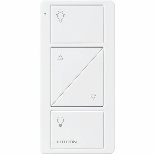 Lutron Pico Remote 2 Button Raise Lower, White (PJ2-2BRL-GWH-L01)