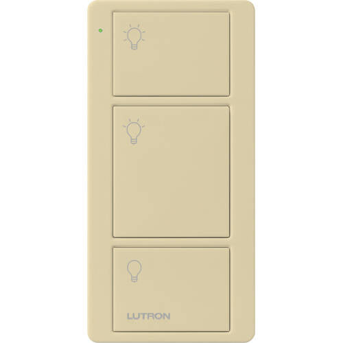Lutron Pico Remote with LED, Ivory (PJ2-3B-GIV-L01)