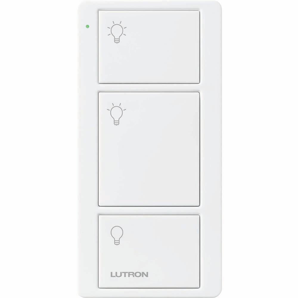 Lutron Pico Remote with LED, White (PJ2-3B-GWH-L01)